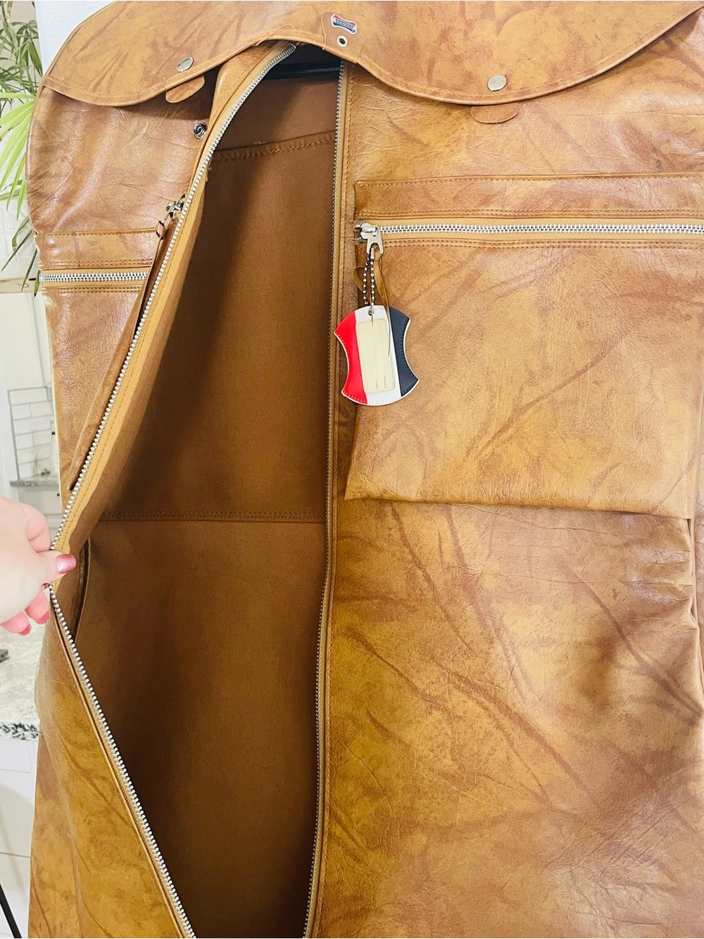 Vintage AMERICAN TOURISTER Triumph Luggage Garment Suit Bag - Picture 3 of 5